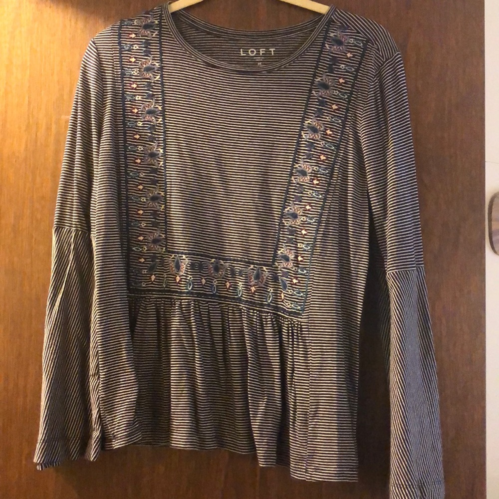 Loft Striped Top